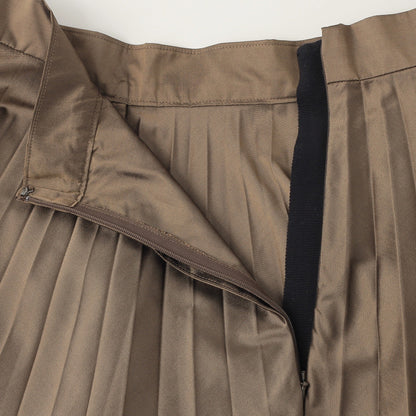 SILK POLYESTER SKIRT