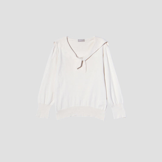 SAILOR COLLAR JUMPER KNIT