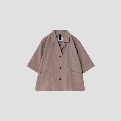 NATURAL COTTON CHAMBRAY SHIRT