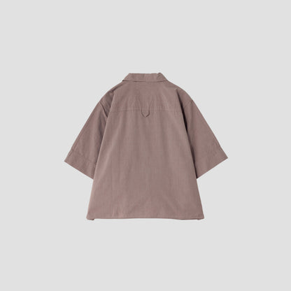 NATURAL COTTON CHAMBRAY SHIRT