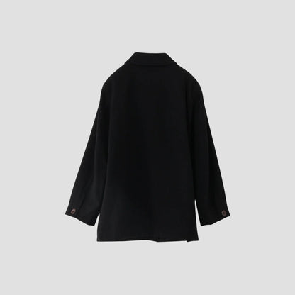 FELTED SHETLAND WOOL BLOUSON