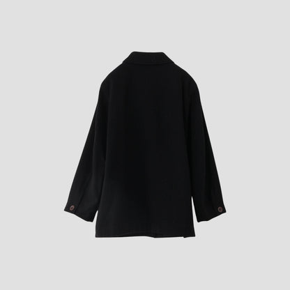 FELTED SHETLAND WOOL BLOUSON