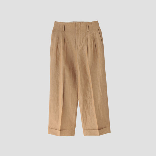 LINEN COTTON TROUSERS