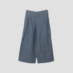 LINEN CHAMBRAY TROUSERS