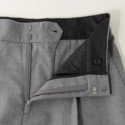 FLANNEL WOOL TROUSERS