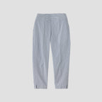 STRETCHED SEERSUCKER TROUSERS
