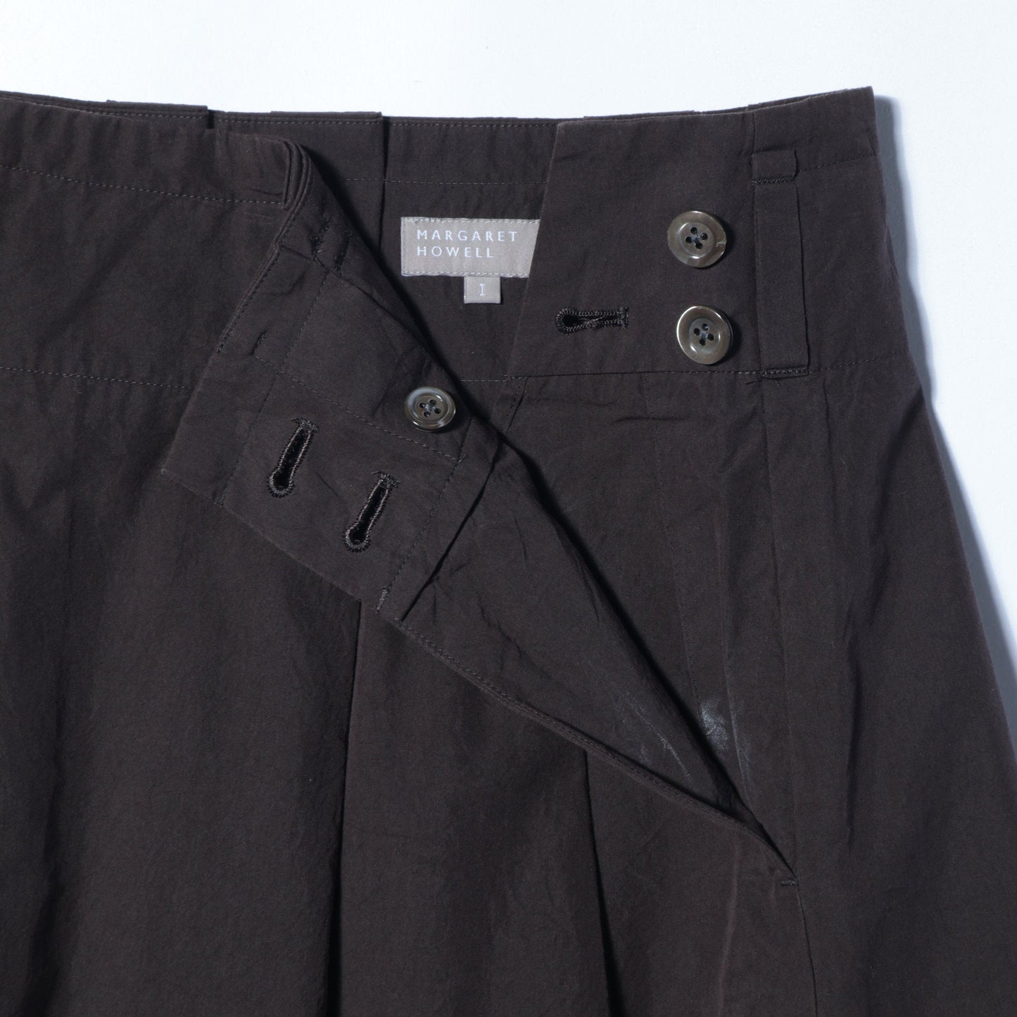HIGH DENSE COTTON SILK SKIRT