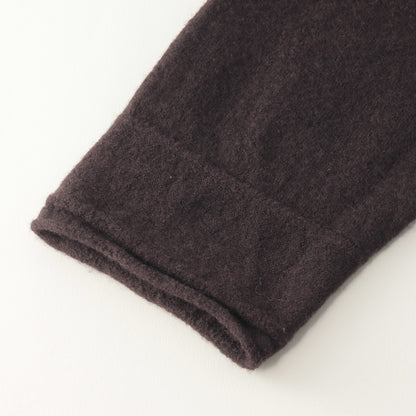 FELTED ROUGH WOOL KNIT