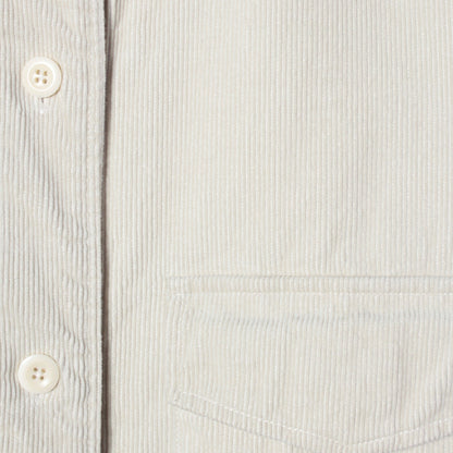 DRY COTTON NEEDLECORD SHIRT