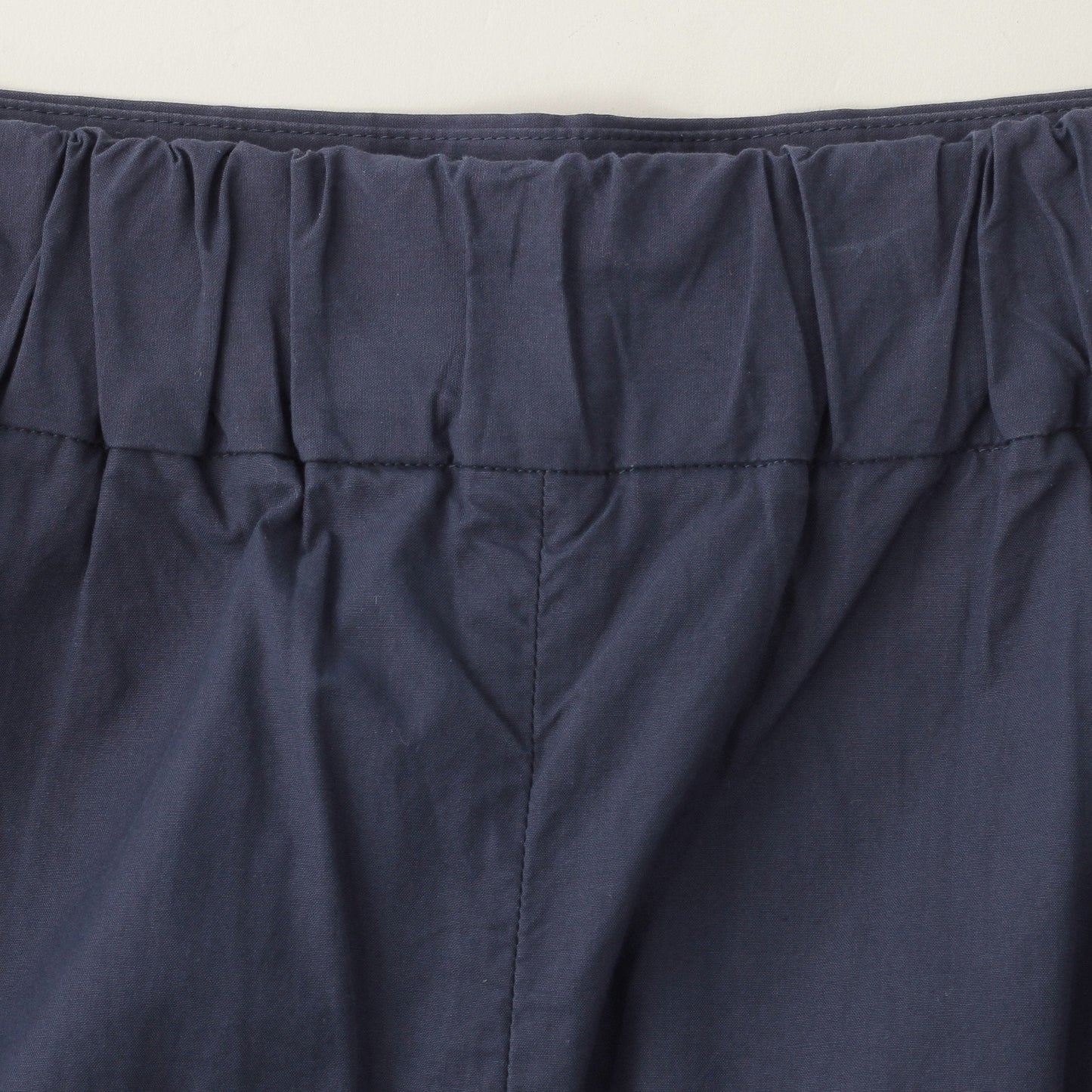 WASHED COTTON POPLIN TROUSERS
