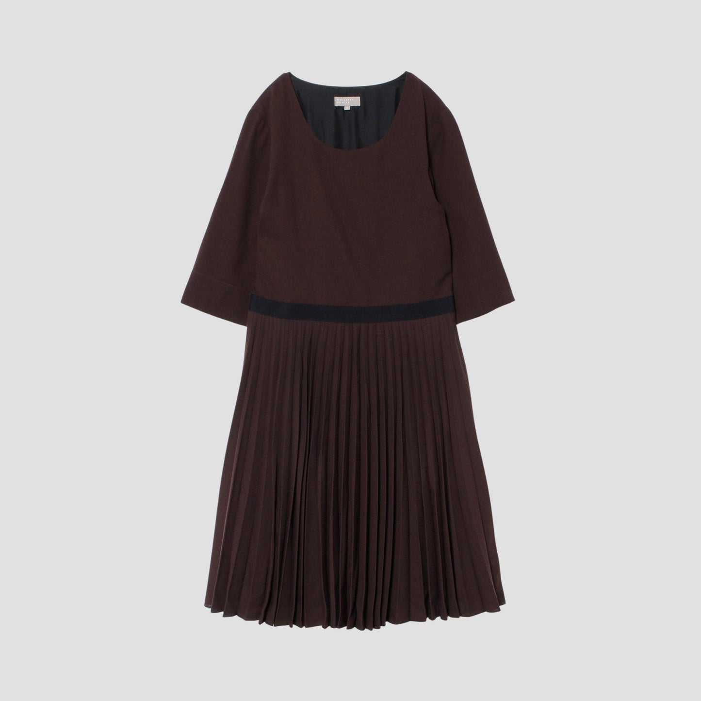 FINE WOOL GABARDINE DRESS