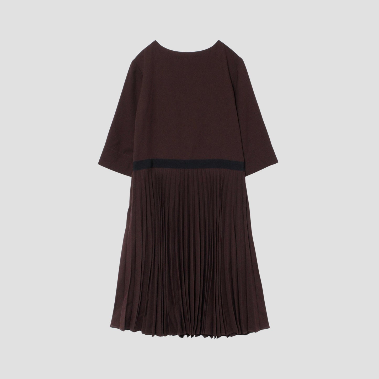 FINE WOOL GABARDINE DRESS