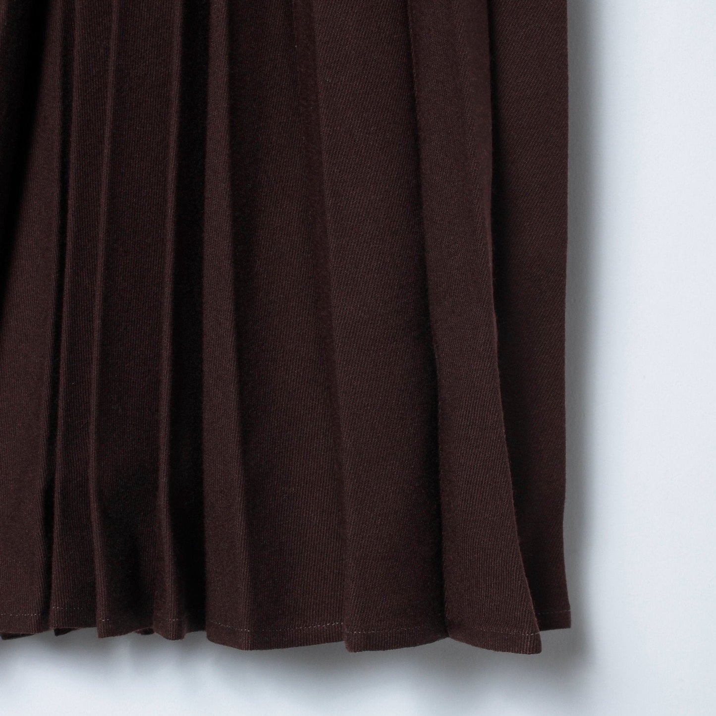 FINE WOOL GABARDINE DRESS