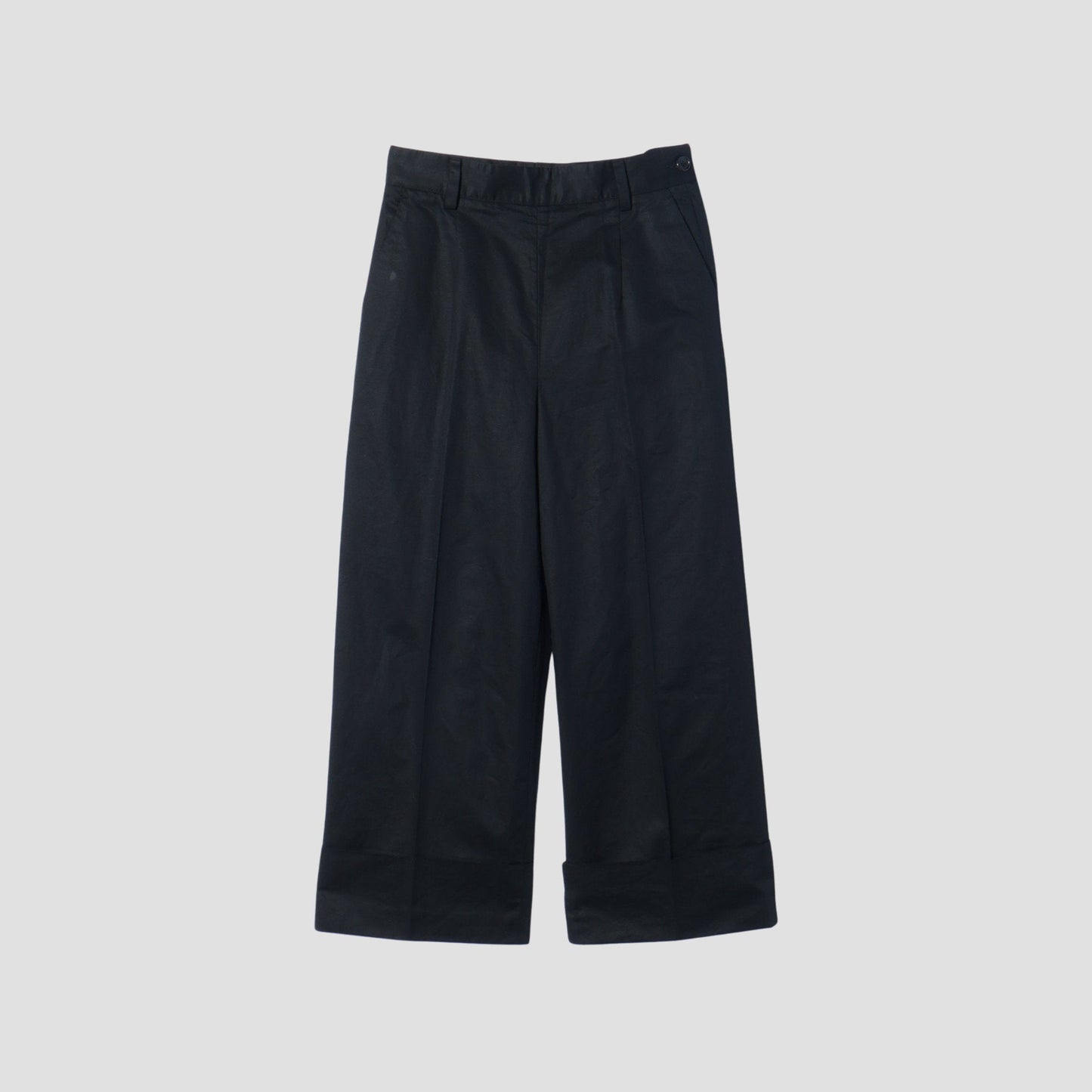LIGHT COTTON LINEN TWILL TROUSERS