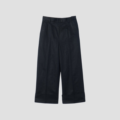 LIGHT COTTON LINEN TWILL TROUSERS
