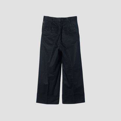 LIGHT COTTON LINEN TWILL TROUSERS