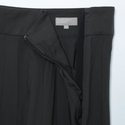 COTTON SILK POPLIN SKIRT
