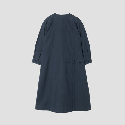 WORN COTTON WOOL TWILL DRESS