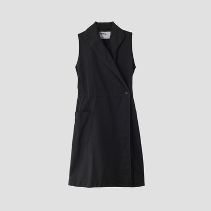 COTTON LINEN DRILL DRESS