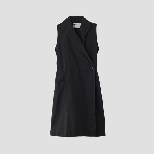 COTTON LINEN DRILL DRESS