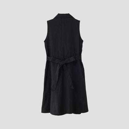COTTON LINEN DRILL DRESS