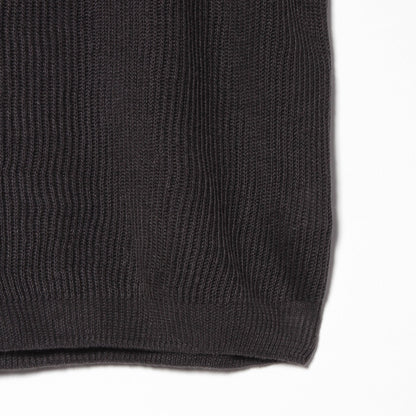 RIBBED LINEN KNIT
