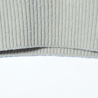 WOOL CASHMERE SILK V NECK JUMP KNIT