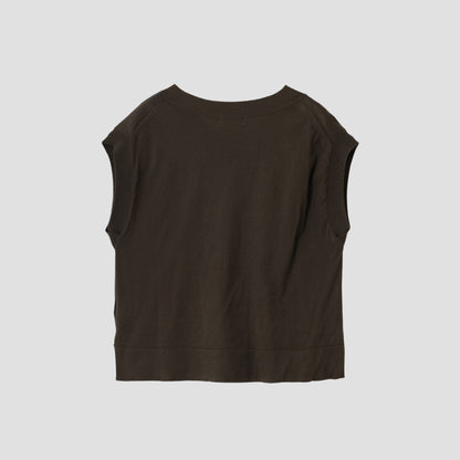 CAP SLEEVE JUMPER KNIT