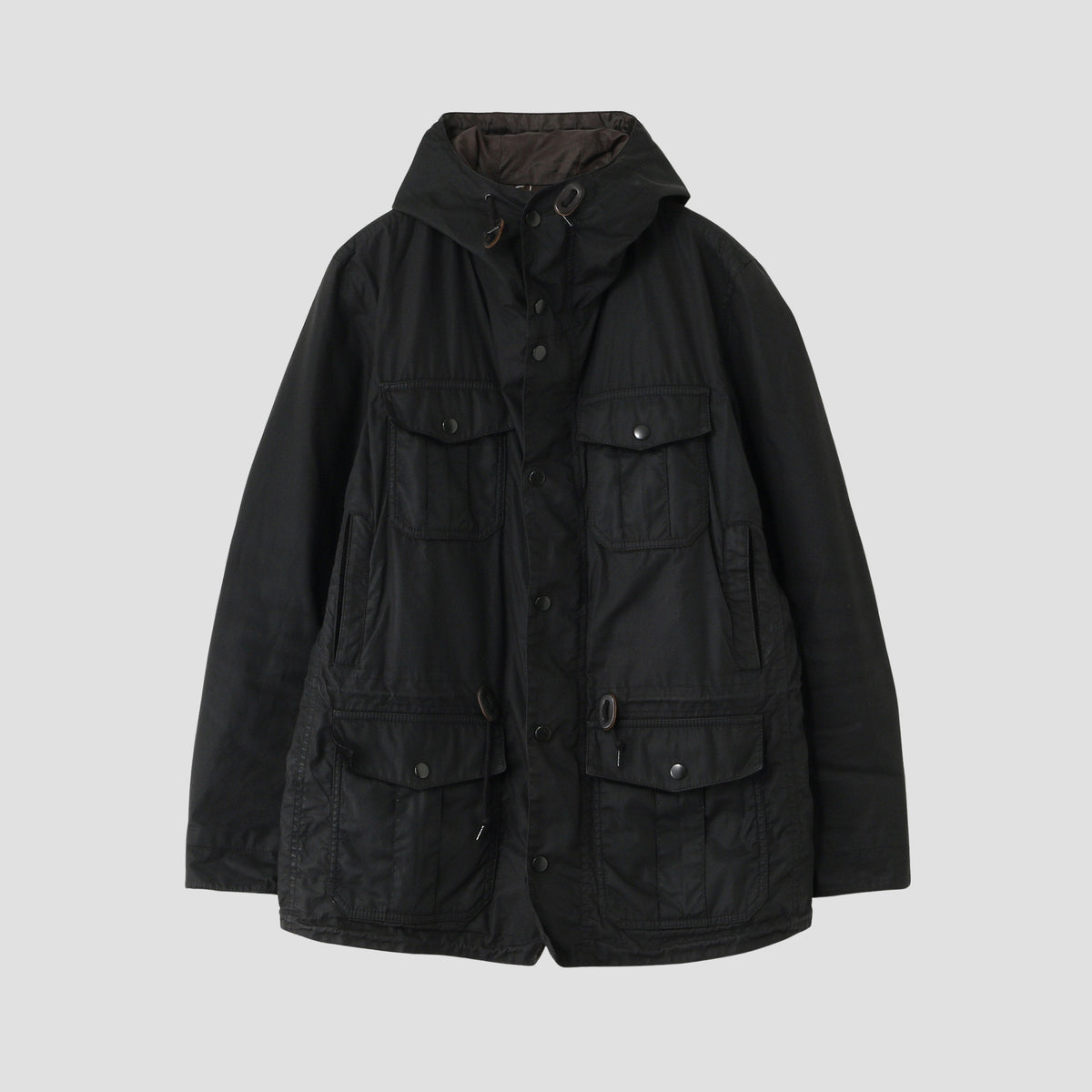 LIGHTWEIGHT OILED POPLIN BLOUSON