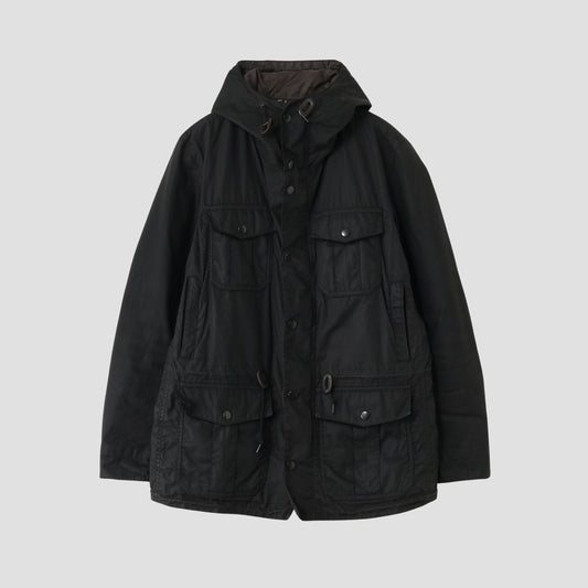 LIGHTWEIGHT OILED POPLIN BLOUSON