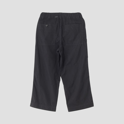 FINE COMPACT COTTON POPLIN TROUSERS