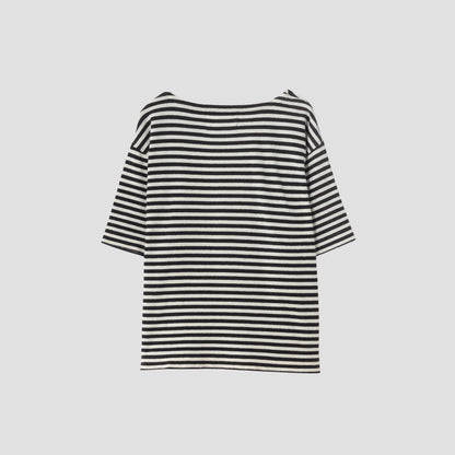 HIGH TWISTED STRIPE JERSEY