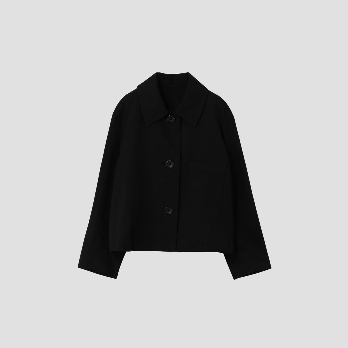LINEN COTTON TWILL JACKET