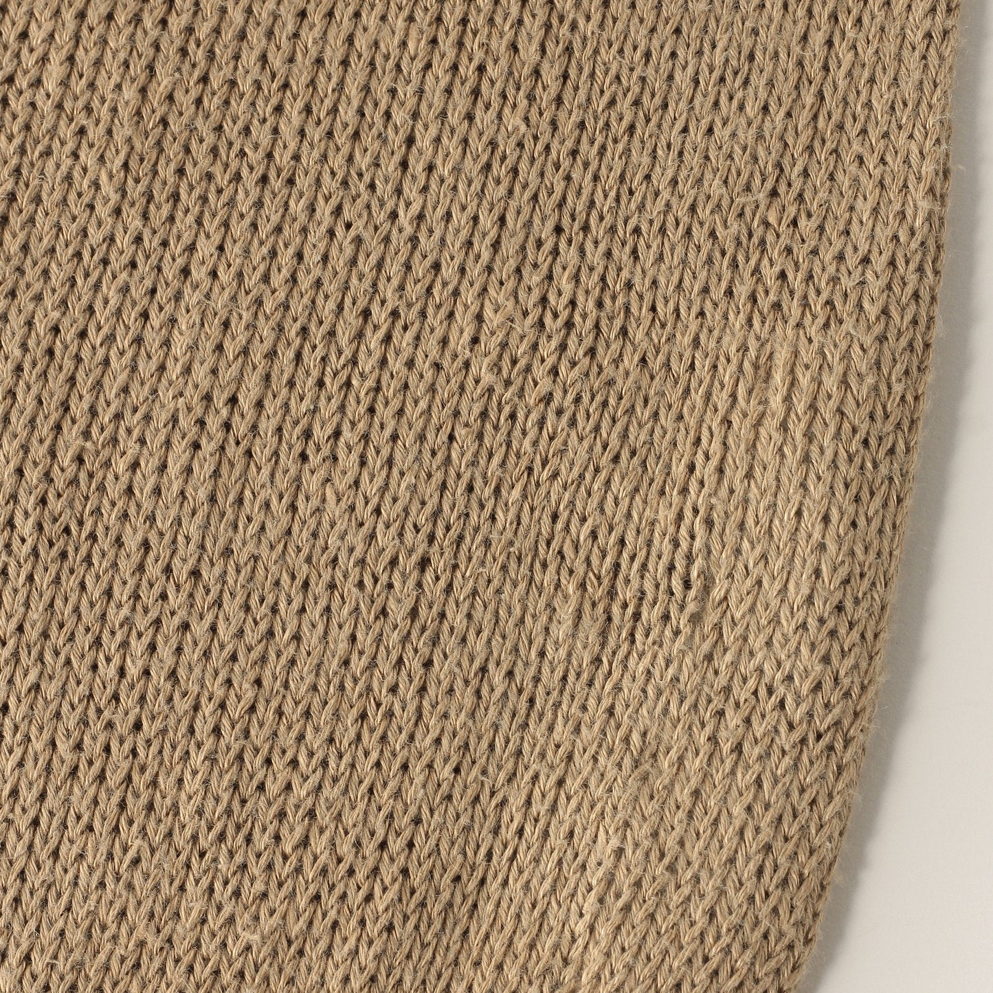 LINEN COTTON WIDE ROLL NECK KNIT