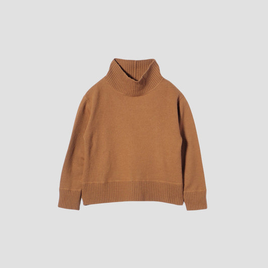 FELTED ROUGH WOOL KNIT