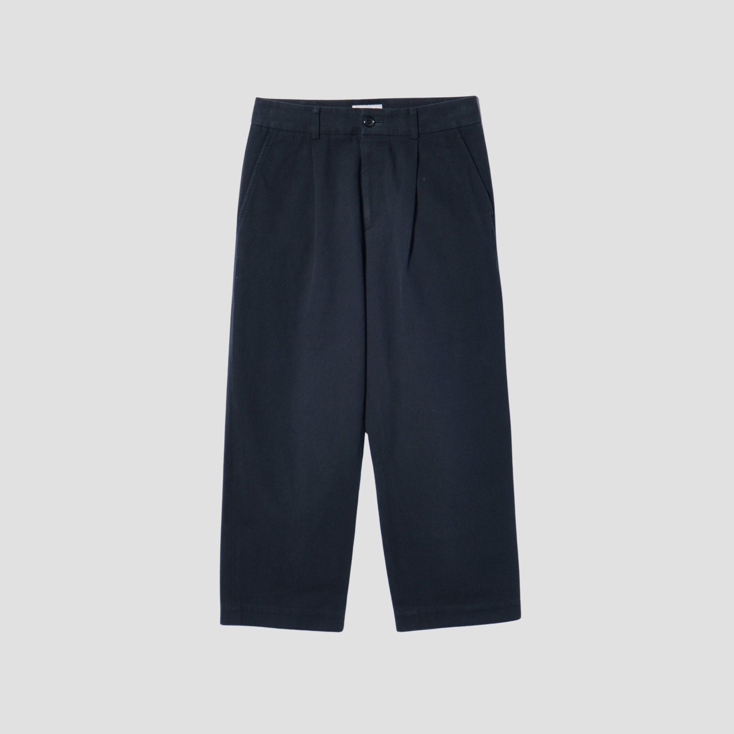 COTTON TWILL TROUSERS