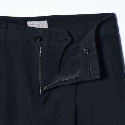 COTTON TWILL TROUSERS