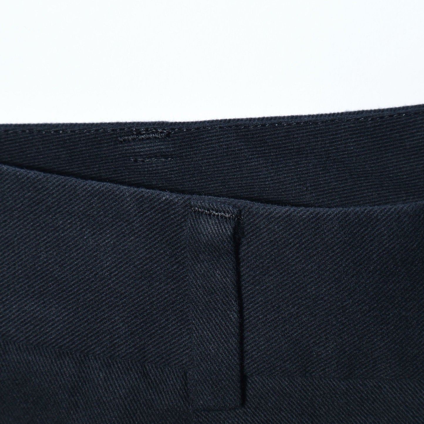 COTTON TWILL TROUSERS