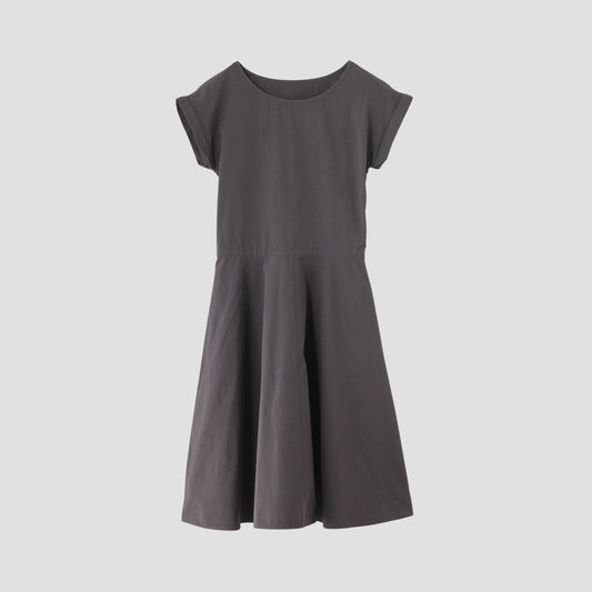 END ON END SHIRTING DRESS