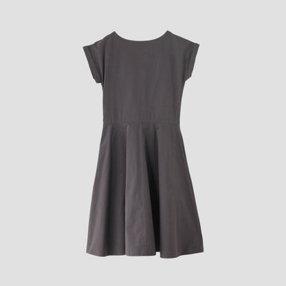 END ON END SHIRTING DRESS