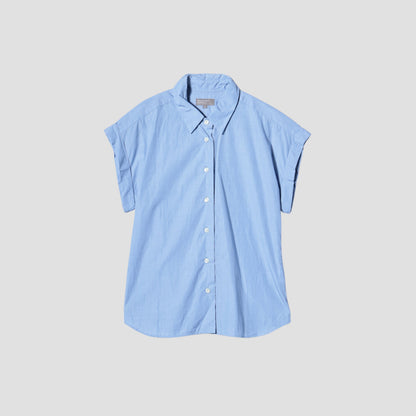 LIGHT END ON END COTTON SHIRT