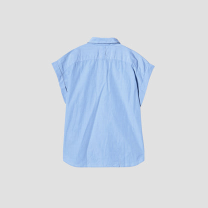 LIGHT END ON END COTTON SHIRT