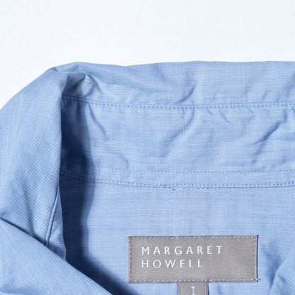 LIGHT END ON END COTTON SHIRT