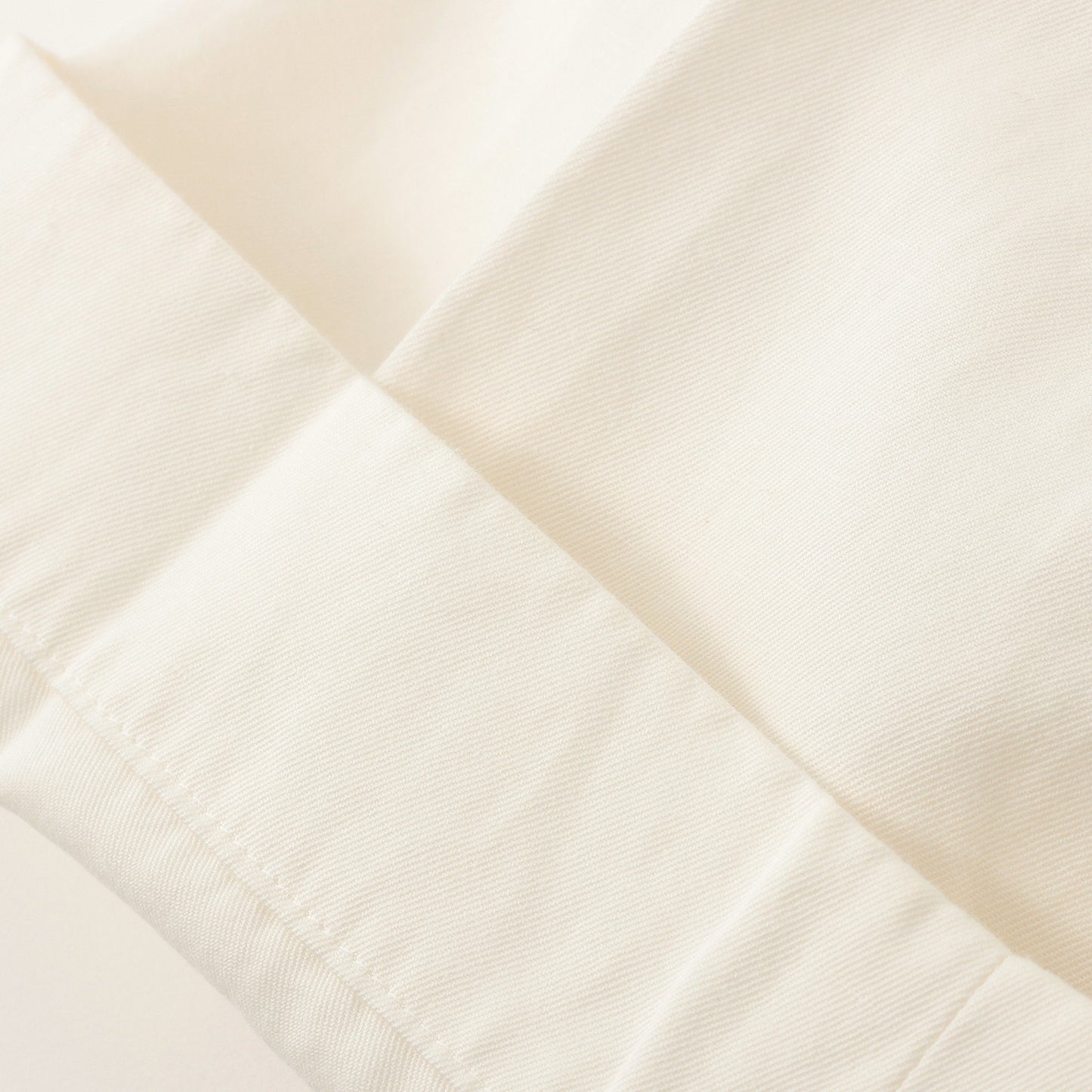 COTTON LINEN TWILL TROUSERS