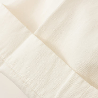 COTTON LINEN TWILL TROUSERS