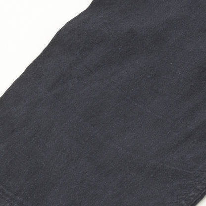 LINEN COTTON CANVAS TROUSERS