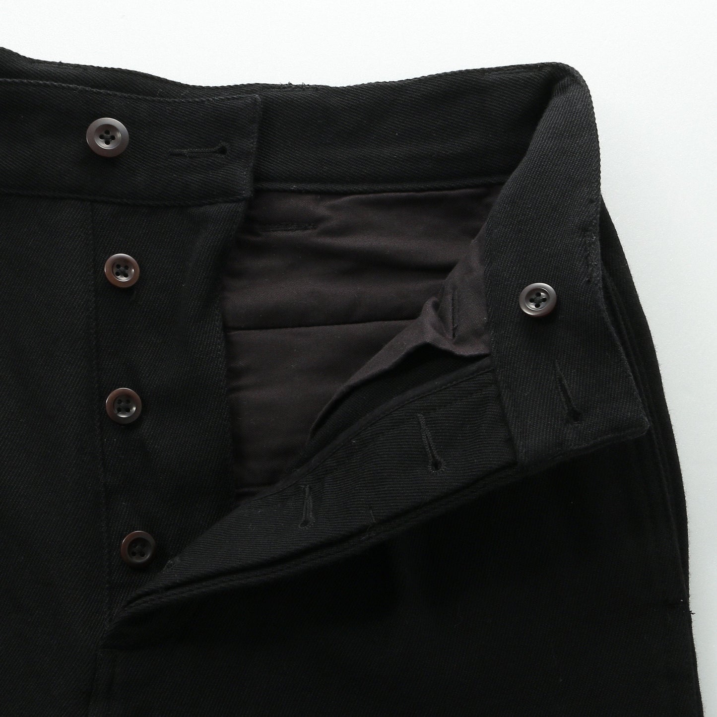 LIGHT COTTON WOOL DRILL TROUSERS