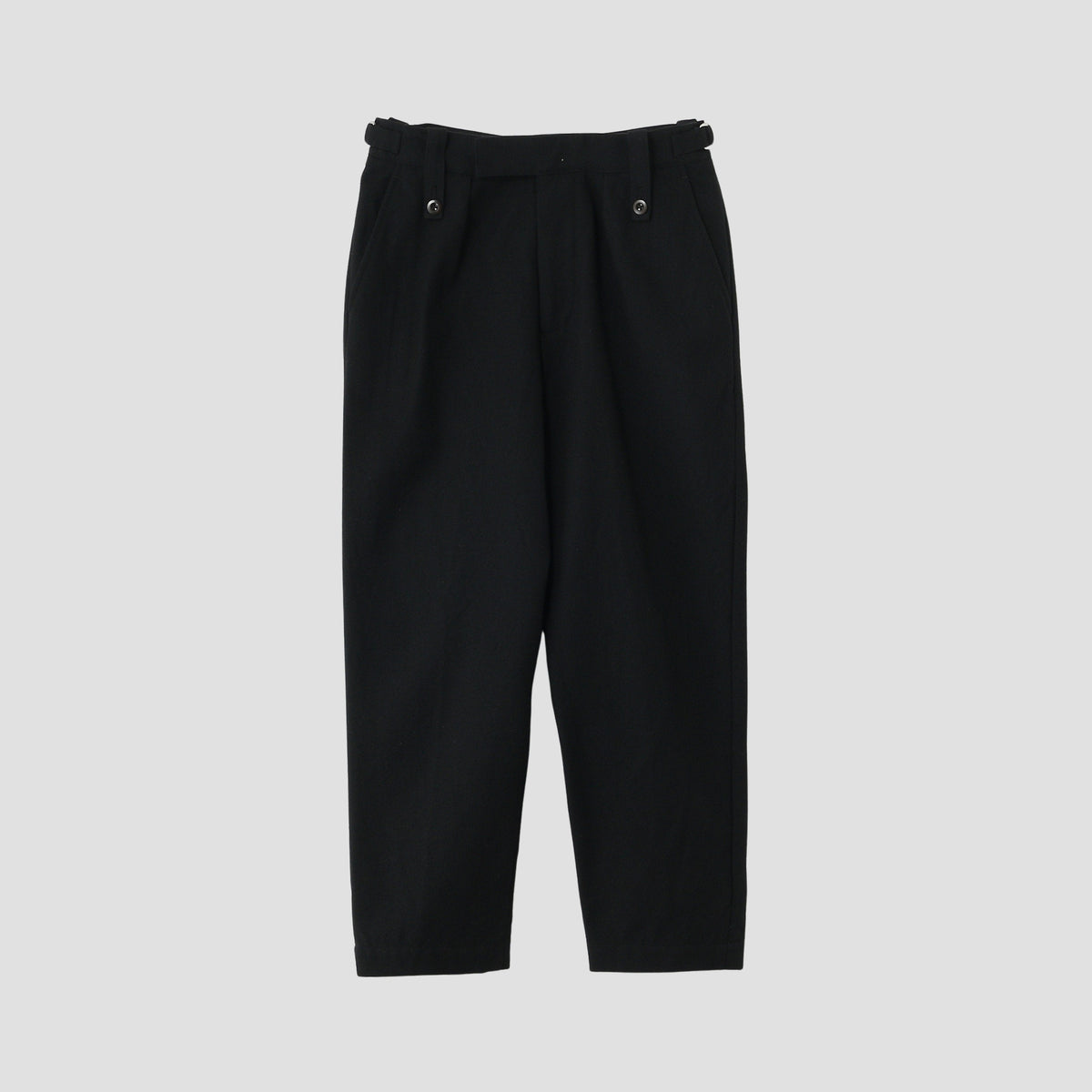 WOOL SARGE TROUSERS