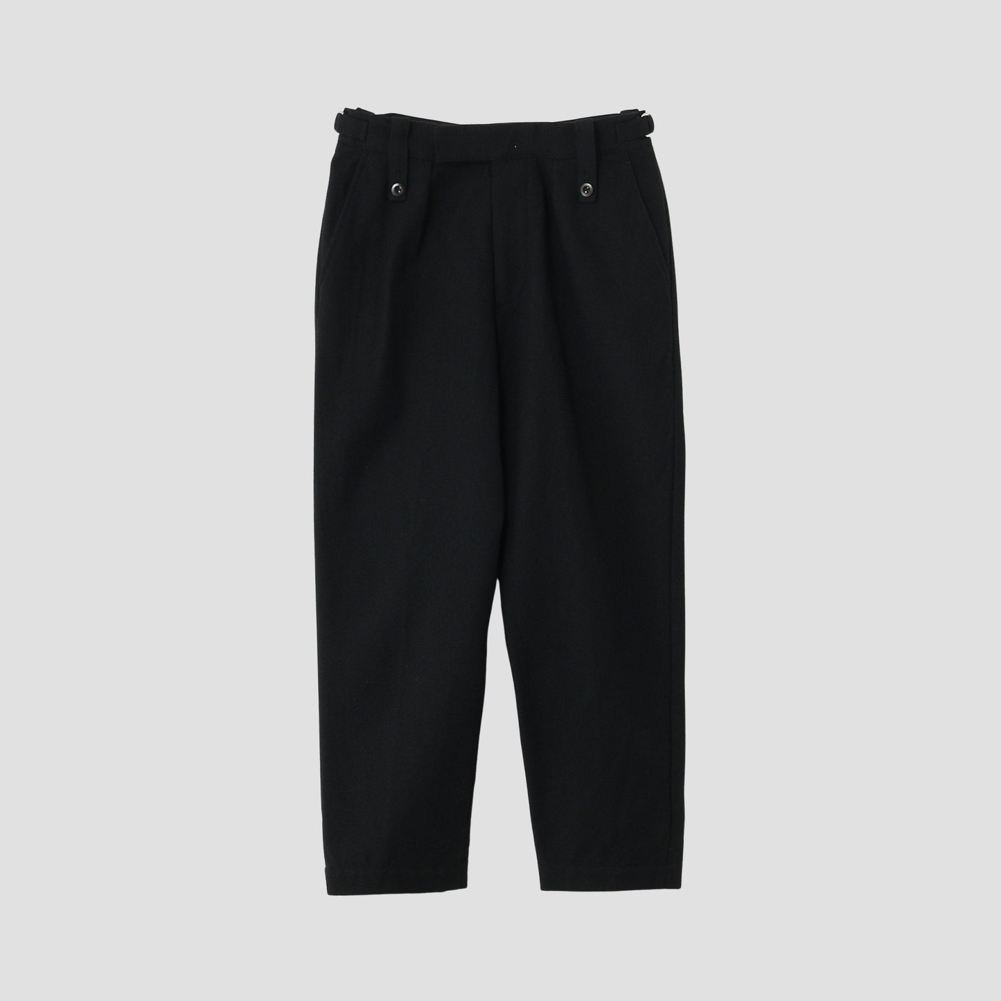 WOOL SARGE TROUSERS