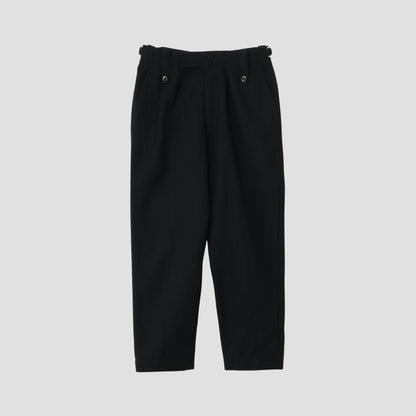 WOOL SARGE TROUSERS